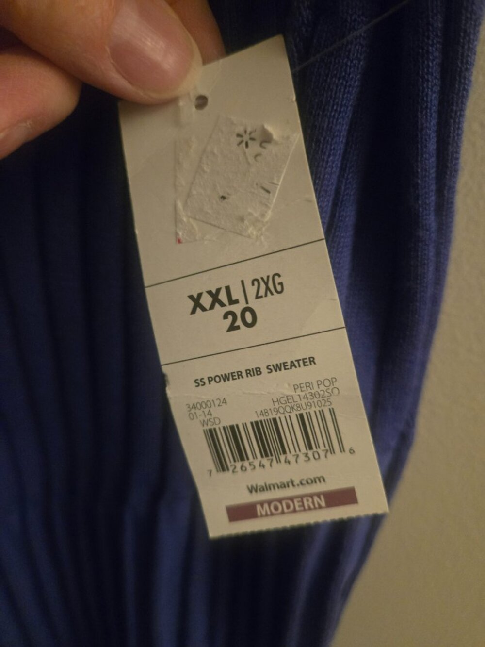 💜 Purple Ribbed Sweater – George (NWT) 💜 - Picture 3 of 4